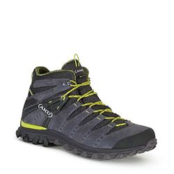 AKU Alterra Lite Mid GTX, Stivali SENDERISMO Uomo, Anthracite Lime, 48 EU