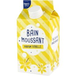 French Tendance - Piankowa kąpiel karnawałowa - Pielęgnacja ciała - Uroda - Relaks - Zapach wanilii - Aromaterapia - Łagodzi mięśnie i stawy - Usuwa napięcie - Brykiet 230 ml