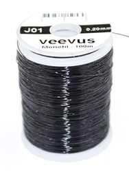 VEEVUS Monofiel Thread - 0.20mm - Black