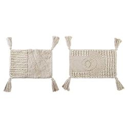 DKD Home Decor Funda de cojín, Algodón Poliéster, Estándar