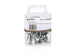 Cofan 02034816A zelfboor, verzonken kop, 4,8 x 16 mm, 9-delige set