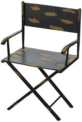 Design Toscano MH01257 Sculpture de Chaise de réalisateur Rouge 11,5 x 16,5 x 26,5 cm