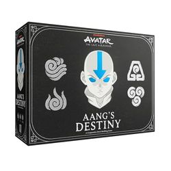 USAopoly Avatar The Last Airbender | Aang's Destiny | A Cooperative Deck-Building Board Gam | Officially Licensed Avatar: The Last Airbender Merchandise | English, Noir