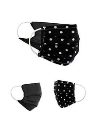 BaF Community-maskers Tieners Tieners Set van 2 Unisex Geïmproviseerd masker Omkeerbaar mondbeschermer Masker Mond- en neusbescherming Omkeerbaar masker Motief Katoen BCI Wasbaar 14 cm breed