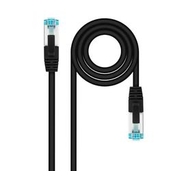Monkey Ladder Cat.7 netwerkkabel, 600 MHz, LSZH, SFTP, PIMF, AWG26, zwart, 0,5 m