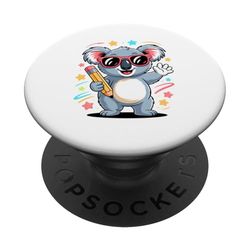 Regreso A Clases Koala Estudiante De Primaria Koalas PopSockets PopGrip Adhesivo