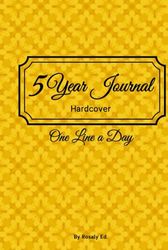 5 Year Journal Hardcover: One Line a Day 6x9 Undated Memory Book for Women, Mom, Grandma, Men, Undated - Diary for Consecutive Years