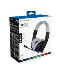 Gioteck XH100P Stereo Headset for PS5, PS4, Xbox Series S/X, Nintendo Switch PC, Mobile - Blue