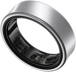 Samsung Galaxy Ring, smart ring med titanhölje, Samsung Health med AI, sömnspårare, fitness spårare, storlek 5 (US), titansilver