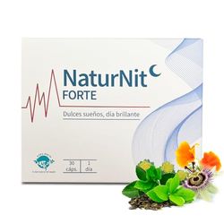 Espadiet NaturNit Forte – Pastillas para dormir y pasiflora, Melatonina, L-Triptófano, Vitaminas B3 y B6 – Suplemento para Mejor Sueño y Descanso Profundo – 653mg (30pcs)