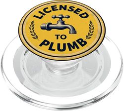 Plomero con licencia PopSockets PopGrip para MagSafe