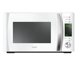Candy COOKinAPP Forno a Microonde con Grill, 20 Litri, 700W, 40 Programmi, App Simply-Fi, Funzione ECO, Programma Baby, Child Lock, Libera Installazione, 44 x 35,75 x 25,9 cm, Bianco - CMXG20DW
