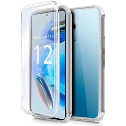 Custodia Cool Silicone 3D per Xiaomi Redmi Note 12 Pro 5G (trasparente anteriore + posteriore)