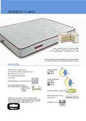 Leunatex V-4010 Mattress,Polyester