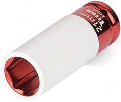 Titan Tools 2191 17 mm 1/2" driv icke-markering djup krökmutteruttag, 21mm, 1