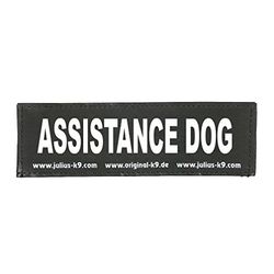 Julius-K9 162LR-K-39235 - Toppe Con Chiusura A Strappo, Nero, Small, 2 Pezzi