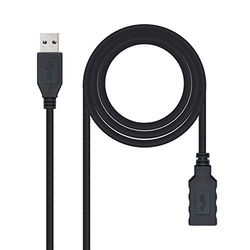 Câble USB NANOCABLE 10.01.090 Noir