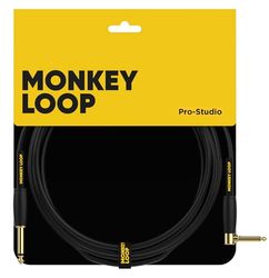 Monkey Loop Pro Studio Silent Jack Mono kabel - jack plug haakse 5 m