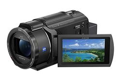 Sony FDR-AX43A – Videocamera 4K - Exmor R CMOS Sensor, Modalità registrazione: XAVCS 4K 3840 x 2160, Nero