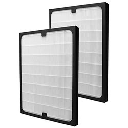 UOUOLONUN Lot de 2 filtres de rechange 200/300 pour Blueair série 200 et 300 – Compatible avec les filtres Blueair Classic 203, 270E, 303, 201, 250E, 215B, 210B, 205, 200/300