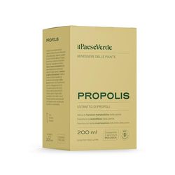 Propolis Il Paese Verde. Attiva le funzioni metaboliche delle piante. Favorisce le autodifese delle piante e la rapida cicatrizzazione delle ferite. 100% naturale - 200ml