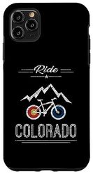 RIDE COLORADO - Design ispirato alla mountain bike Custodia per iPhone 11 Pro Max