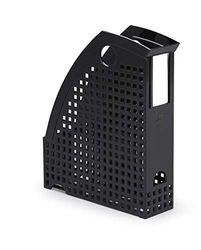 Durable 1701625060 Fichier Magazine Tendance pour Magazines Et Brochures, 6 Pièces, Noir