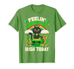 Shenanigans | Irish Cat | Leprechaun | Cat | St Patricks Day T-Shirt