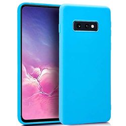 Funda Cool Silicona para Samsung G970 Galaxy S10e (Celeste)