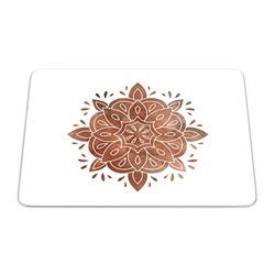 Bonamaison, Tapis de Souris Rectangle Imprimé Numériquement, Fond Antidérapant, pour Bureau et Maison, Taille: 22x18cm