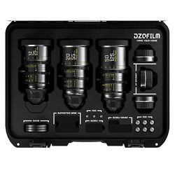 DZOFILM Cine Lens Pictor Zoom 3-Lens Kit (12-25/50-125/20-55 T2.8) Black