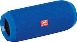 Trevi XR 84 PLUS Altoparlante Amplificato Portatile 5W x 2, Cassa Wireless con Risponditore Vivavoce con Microfono Incorporato, Presa USB, Micro SD, AUX-IN, Wireless, Batteria Integrata, Blu