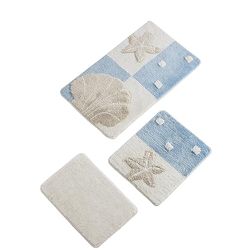 Setmat Set (3 pièces) bleu et jaune