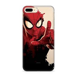 ERT GROUP mobiel telefoonhoesje voor Apple Iphone 7 PLUS/ 8 PLUS origineel en officieel erkend Marvel patroon Spider Man 006 aangepast aan de vorm van de mobiele telefoon, gedeeltelijk bedrukt