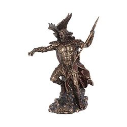 Nemesis Now Zeus - Figura decorativa (36 cm, 28 cm), cor bronze