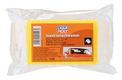 LIQUI MOLY insektssvamp bil, artikelnr. 1548 I 1 x flugsvamp bil för repfri borttagning av insekter och smuts I för glas, lack och plast I Anti-insekter svamp, grundlig och skonsam