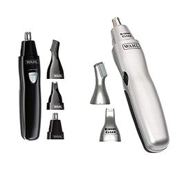 WAHL 3-in-1 Personal Trimmer & Nose Ear & Eyebrow Groomer - Washable Heads, Suitable for Men & Women