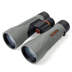 Athlon Optics 12x50 Argos G2 HD Gray Binoculars with Eye Relief for Adults and Kids, High-Powered Binoculars for Hunting, Birdwatching, and More