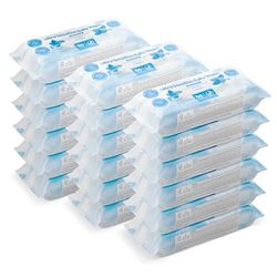 by Amazon Ultra Sensitive Baby Wipes 1080 Wipes, Unscented, 18 Pack of 60, (Previously a Mama Bear brand, same product)