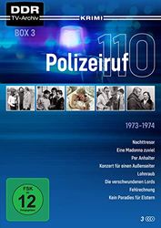 Polizeiruf 110 - Box 3 (DDR TV-Archiv) 3 DVDs mit Sammelrrücken