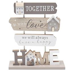 Lesser & Pavey Home Standing Plaque for Gift & Decor | Ideal Signs & Plaque Birthday Gifts for Women & Men | Designed By Love and Affection | Lovely Plaques for Home & Office