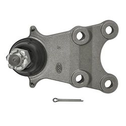 Blue Print ADZ98612 Ball Joint with castle nut and cotter pin, pack of one