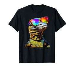 Lizard Reptiles Komodo Banded Dragon Water Monitor Lizard T-Shirt