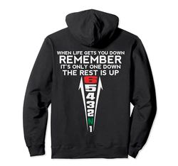 Camiseta de moto - Equipamiento de moto cuando la vida te de Sudadera con Capucha