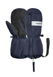 Reusch Moritz Mitten guanti caldi, antivento e traspiranti, muffole, guanti invernali per neonati, bambini, ragazze e ragazzi con pratica chiusura a zip
