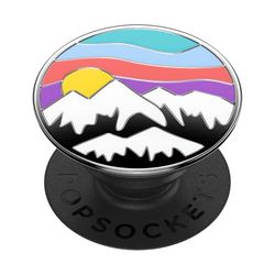 PopSockets: PopGrip - Soporte y Agarre para Teléfonos Móviles y Tablets con un PopTop Intercambiable - Enamel Altitude Adjustment