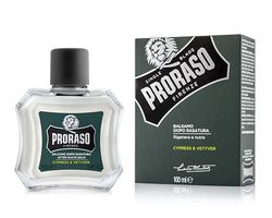 Proraso Bsparadisy Barba, Cypress & Vetyver, 100 ml, bálsamo barba para homem aftershave suavizante e anticomichão, cuidado facial homem com aroma de cipreste e vetiver