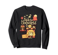 Harry Potter Back to Hogwarts Platform 9 3/4 Chibis Sudadera