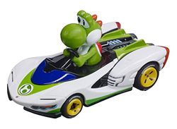 Carrera - 20064183 - Carrera GO!!! Mario Kart P-Wing Racebanen en gelicentieerde slotcars, Yoshi, tot 2 spelers, voor jongens en meisjes vanaf 6 jaar en volwassenen