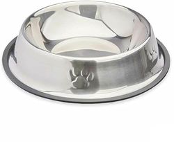 Mascow Silver Hundmatare Grå Gummimetall 26 x 7 x 26 cm (12 enheter)